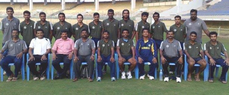Vijay Hazare Trophy Kerala Team 2008/09