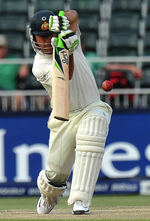 Ricky Ponting ended the fourth day with a half-century