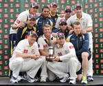 Australia retained the Trans-Tasman Trophy despite losing the second Test