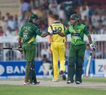 Nasir Jamshed and Mohammad Hafeez gave Pakistan a steady start