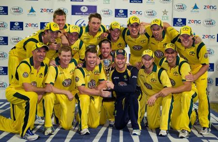 Australia after winning the ODI series
