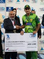 Mohammad Hafeez was the Man of the Match