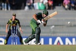 Nasir Jamshed steadied Pakistan's innings by scoring 55 runs