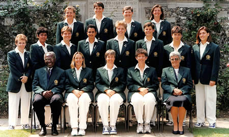 South Africa Women team photo, 1997
