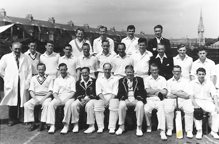 Scotland v Australians, joint teams photo, 1966