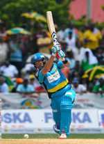 Shane Watson drives one for four